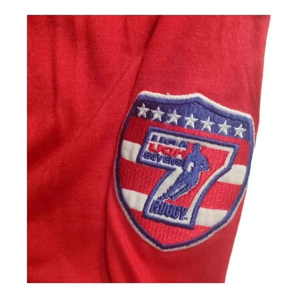 USA Sevens Rugby Canada Vegas Red Graphic T-Shirt Mens XL Short Sleeve - Picture 6 of 10